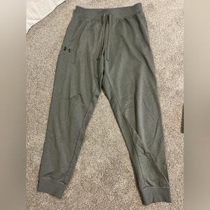 UNDER ARMOUR-Large grey sweatpants like new.